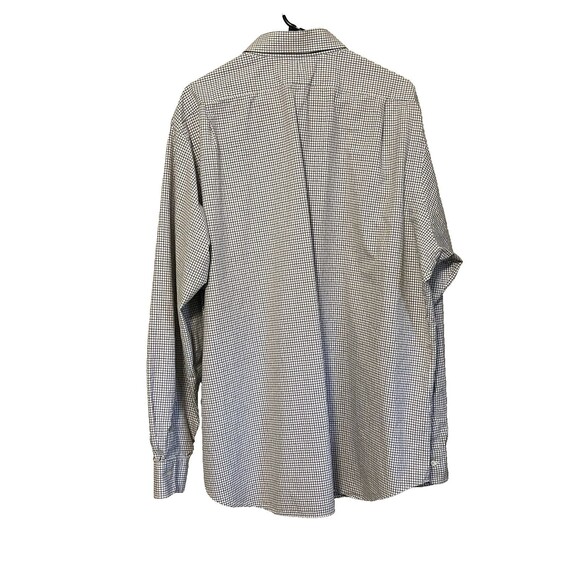 MENS POLO RALPH LAUREN REGENT CLASSIC FIT WHITE CHECK L/S DRESS SHIRT 18 XXL - Picture 2 of 11